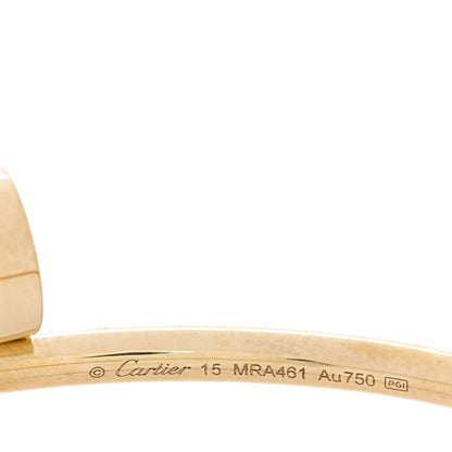 Cartier 18K Yellow Gold Small Juste Un Clou Bracelet 15 3 of 3