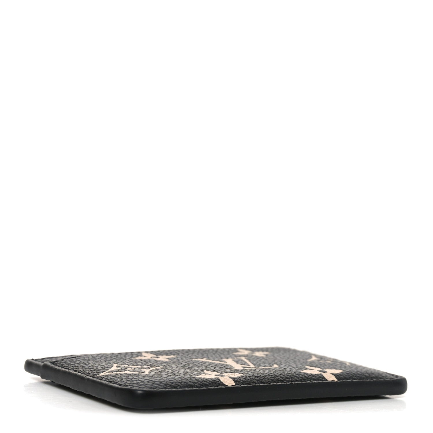 Louis Vuitton Empreinte Monogram Giant Card Holder Black Beige 4 of 6