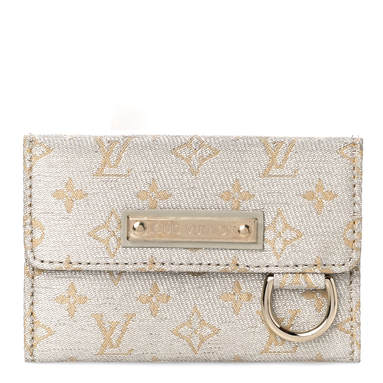 Louis Vuitton Mini Lin Shine Porte-Monnaie Wallet 1 of 9