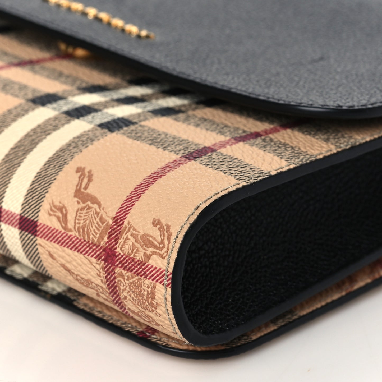 Haymarket Check Small Loxley Crossbody Black