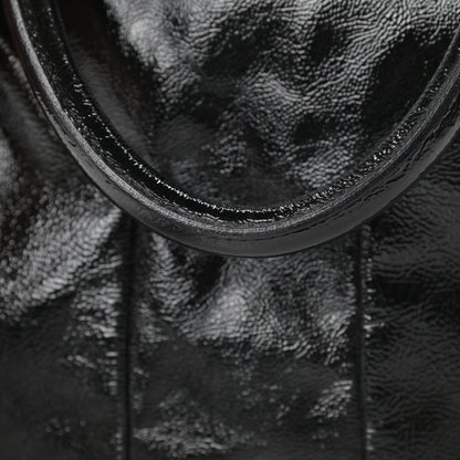 Saint Laurent Textured Patent Medium Easy Y Bag Black 12 of 13