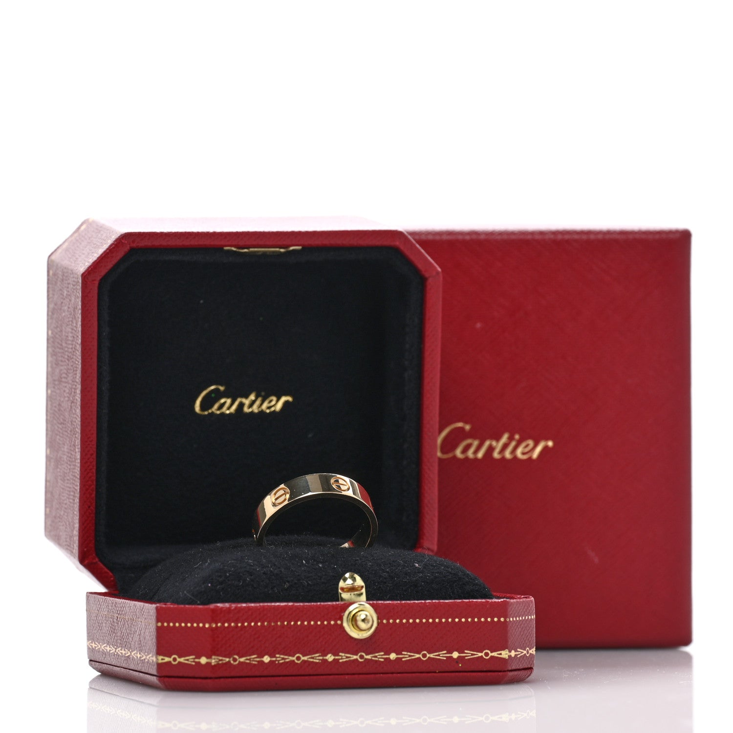 Cartier 18K Yellow Gold 5.5mm LOVE Ring 67 11.75 5 of 5