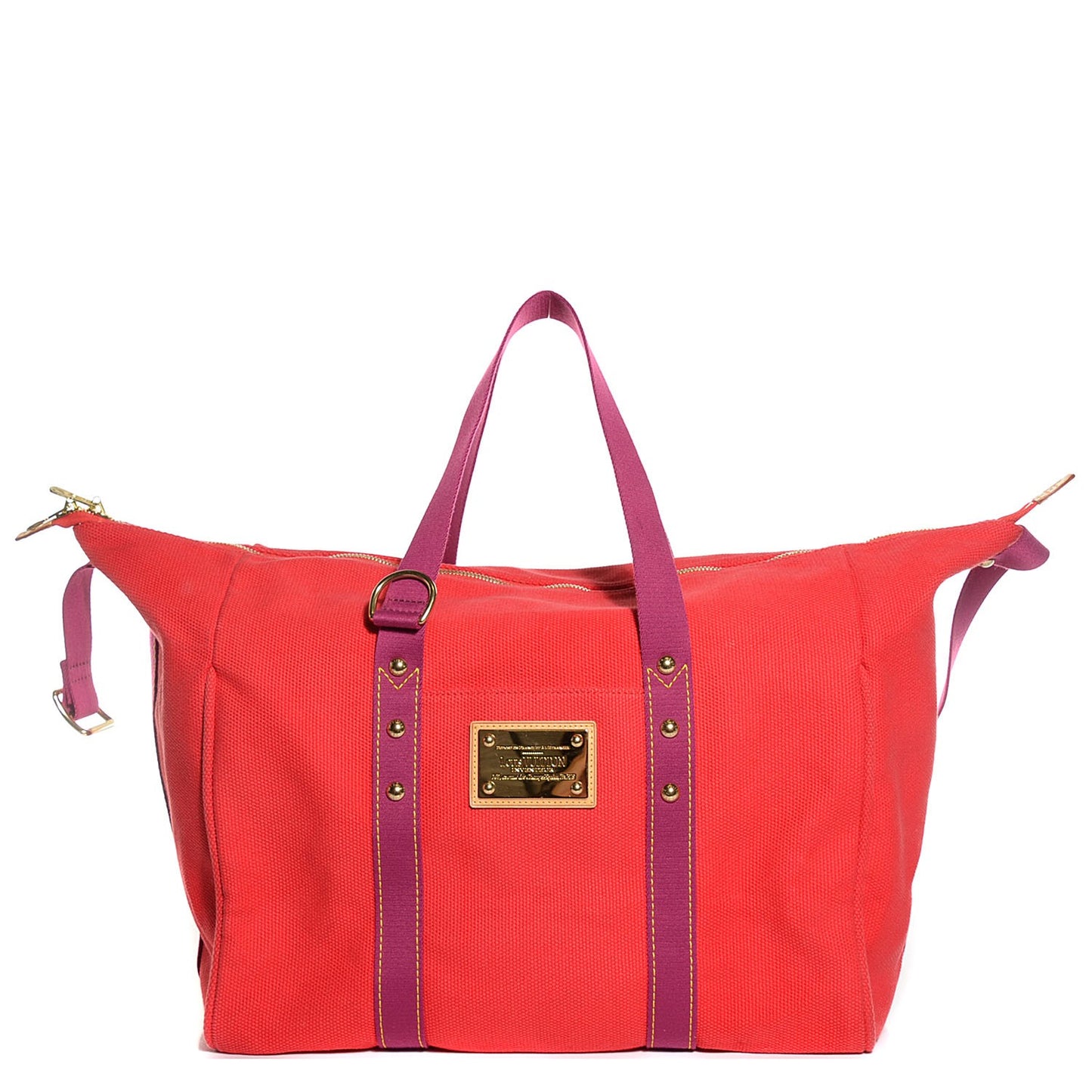 Toile Antigua Cabas GM Red