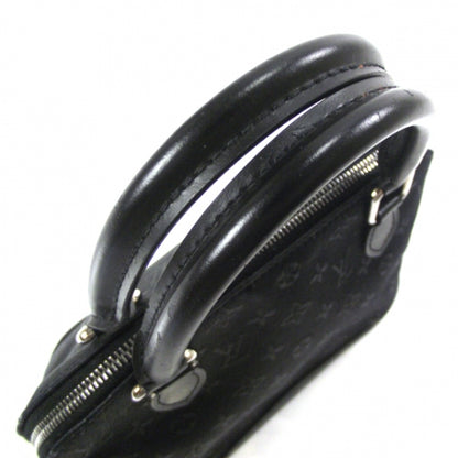Louis Vuitton Satin Monogram Little Alma Black 5 of 7