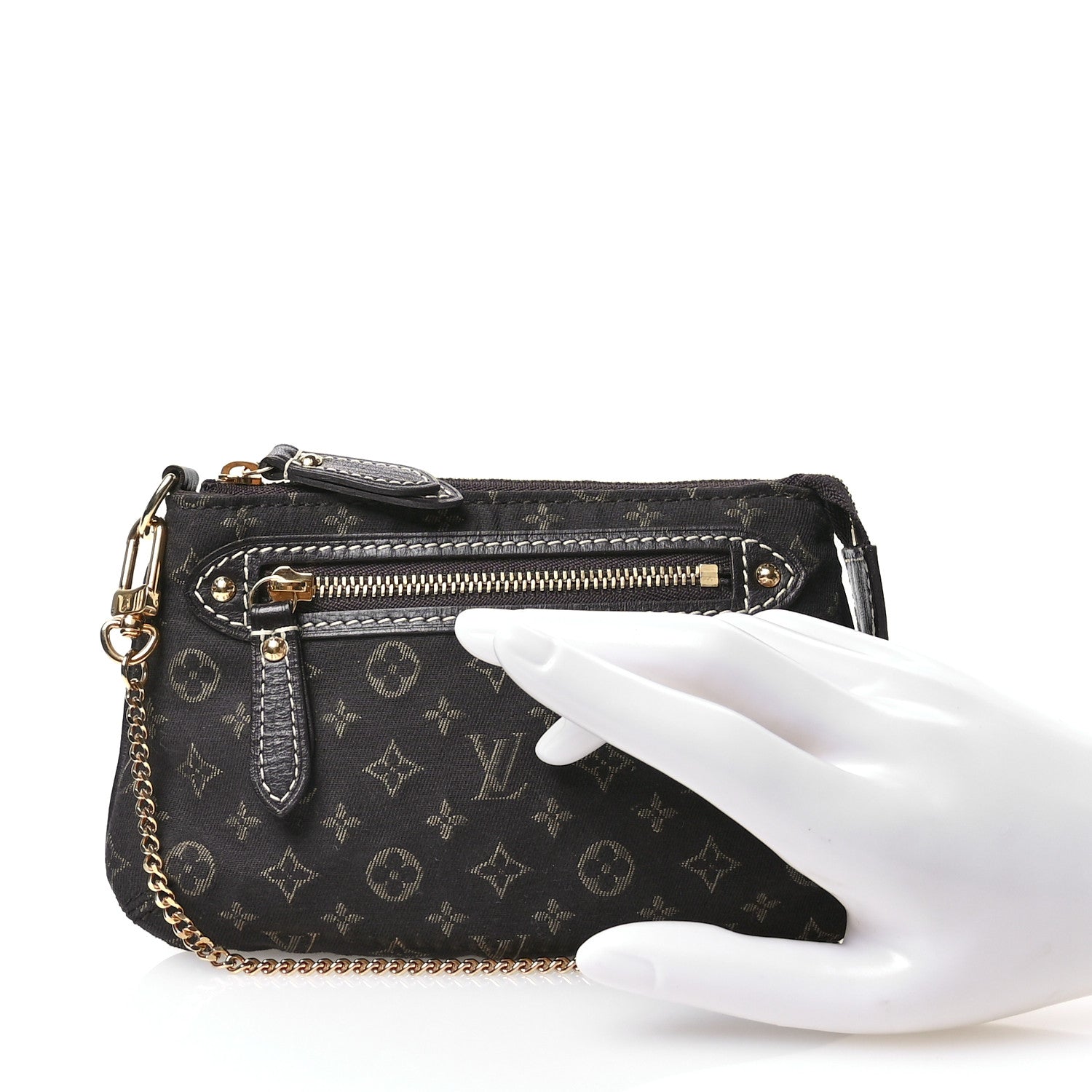 Louis Vuitton Monogram Idylle Mini Pochette Accessories Fusain 2 of 7