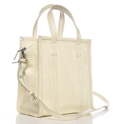 Balenciaga Patent XS Bazar Shopper Tote White 3 of 20