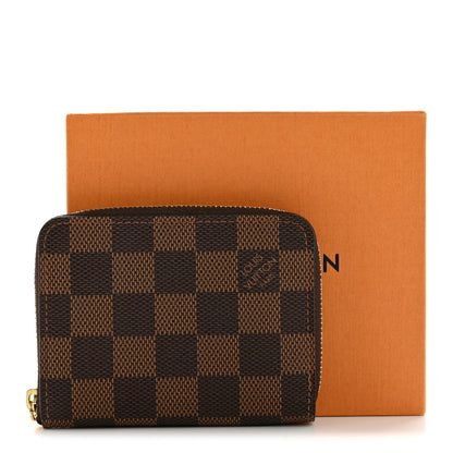 Louis Vuitton Damier Ebene Zippy Coin Purse 10 of 10