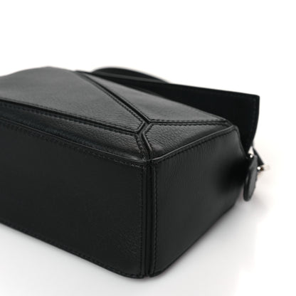 Loewe Calfskin Mini Puzzle Bag Black 8 of 9