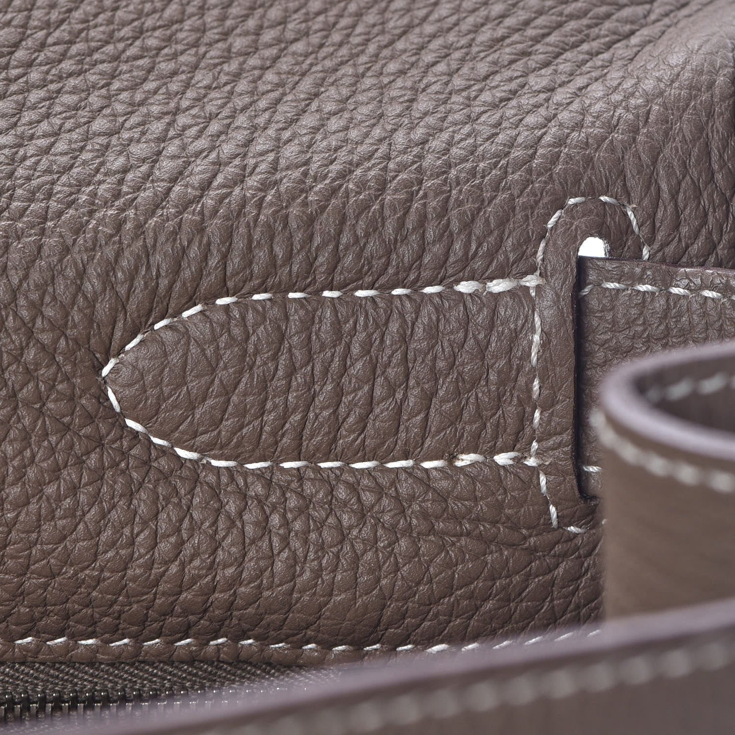Hermes Togo Shoulder Kelly 40 Etoupe 13 of 31