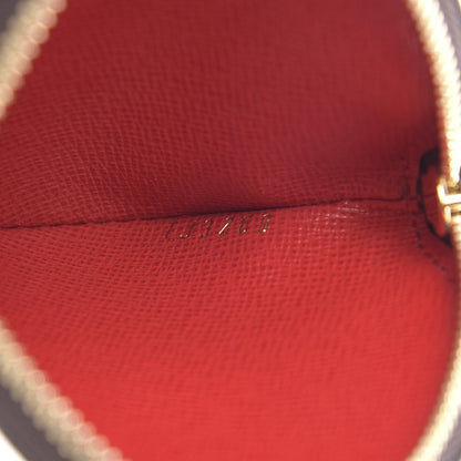Louis Vuitton Monogram 2020 Christmas Animation Bumper Cars Round Coin Purse Coquelicot 7 of 8