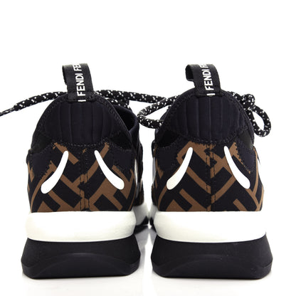 Fendi Technical Mesh Lycra FFreedom Patchwork Sneakers 38.5 Black Tobacco 7 of 11