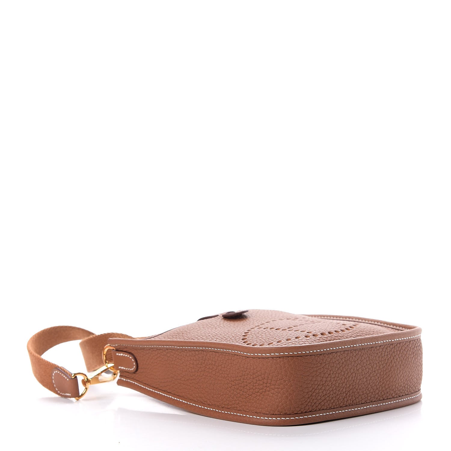 Hermes Taurillon Clemence Evelyne TPM Gold 4 of 8