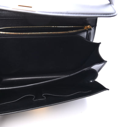 Celine Box Calfskin Medium Classic Box Flap Bag Black 4 of 5