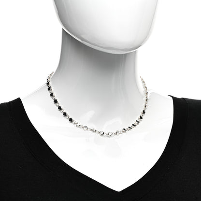 Tiffany Sterling Silver Heart Link Necklace 2 of 4