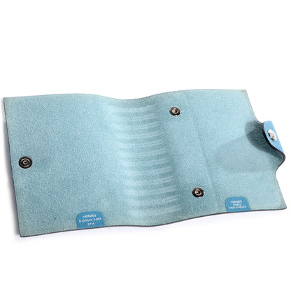 Hermes Togo Ulysse Mini Notebook Cover Blue Jean 5 of 8