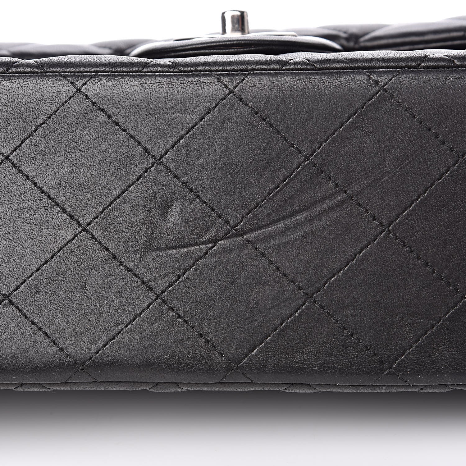 Chanel Lambskin Quilted Maxi Double Flap Black 11 of 20