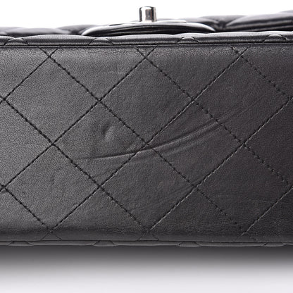 Chanel Lambskin Quilted Maxi Double Flap Black 11 of 20