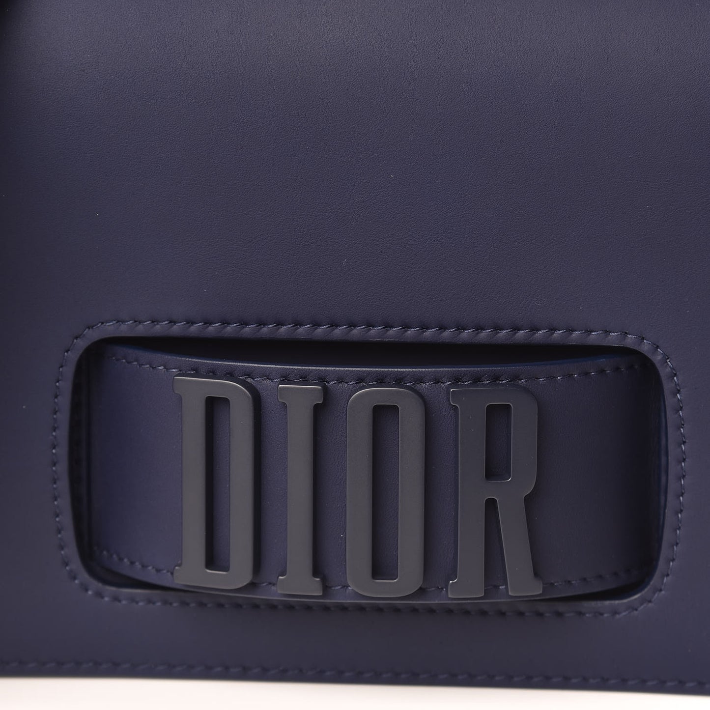 Ultra Matte Calfskin Dio(r)evolution Flap Bag Navy