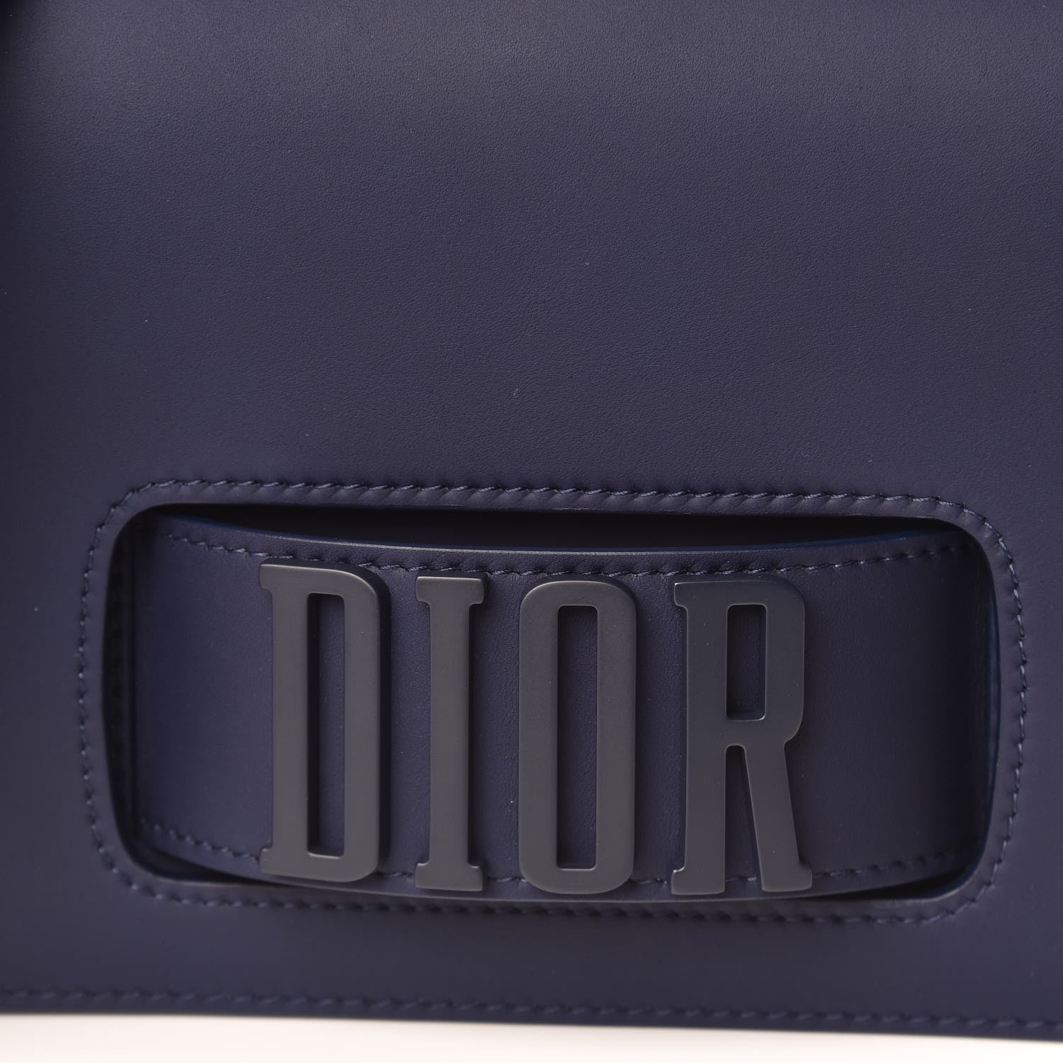 Christian Dior Ultra Matte Calfskin Dio(r)evolution Flap Bag Navy 9 of 12