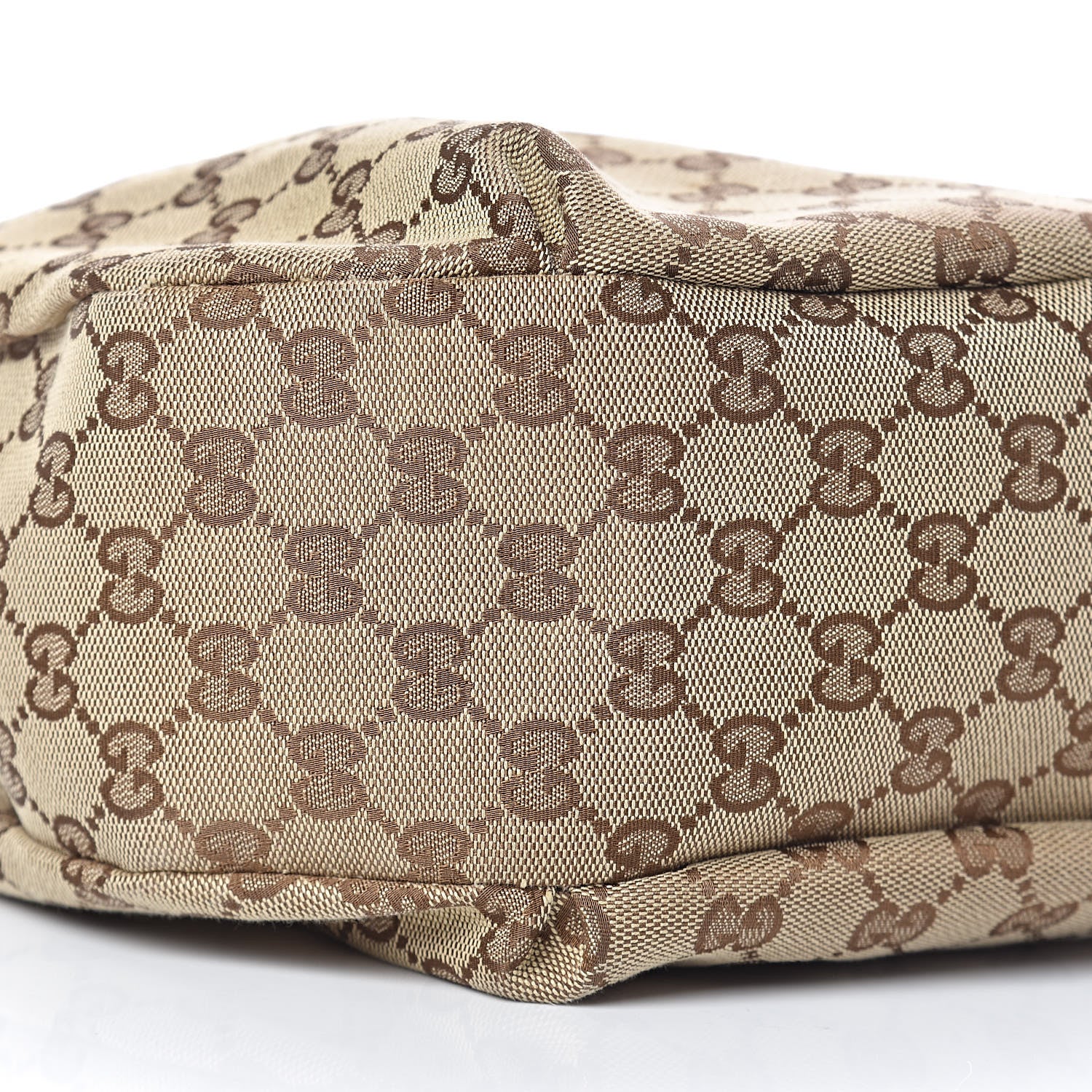 Gucci Monogram Large New Ladies Web Hobo Dark Brown 5 of 11