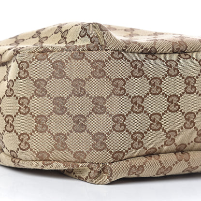 Gucci Monogram Large New Ladies Web Hobo Dark Brown 5 of 11
