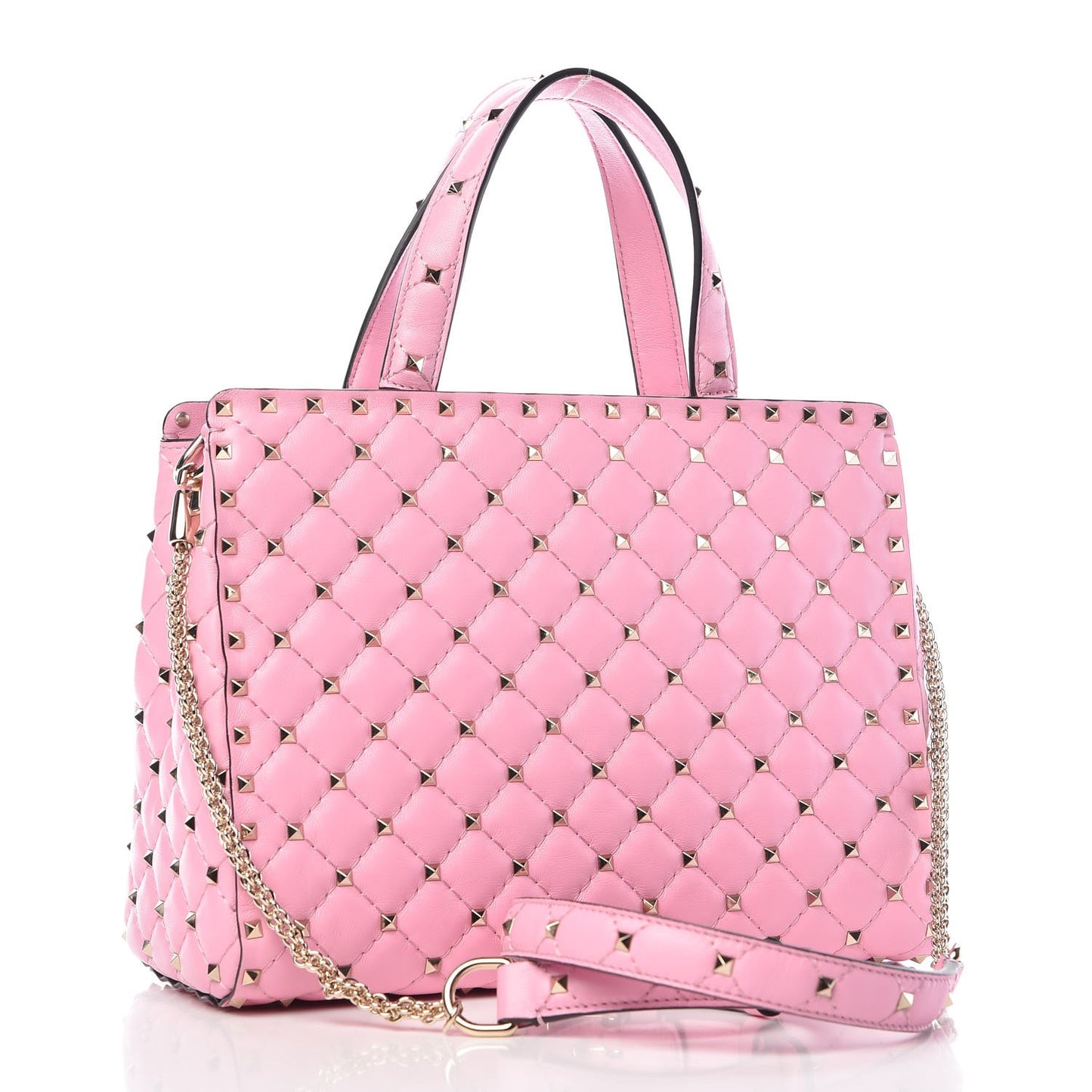 Nappa Rockstud Spike Tote Absolute