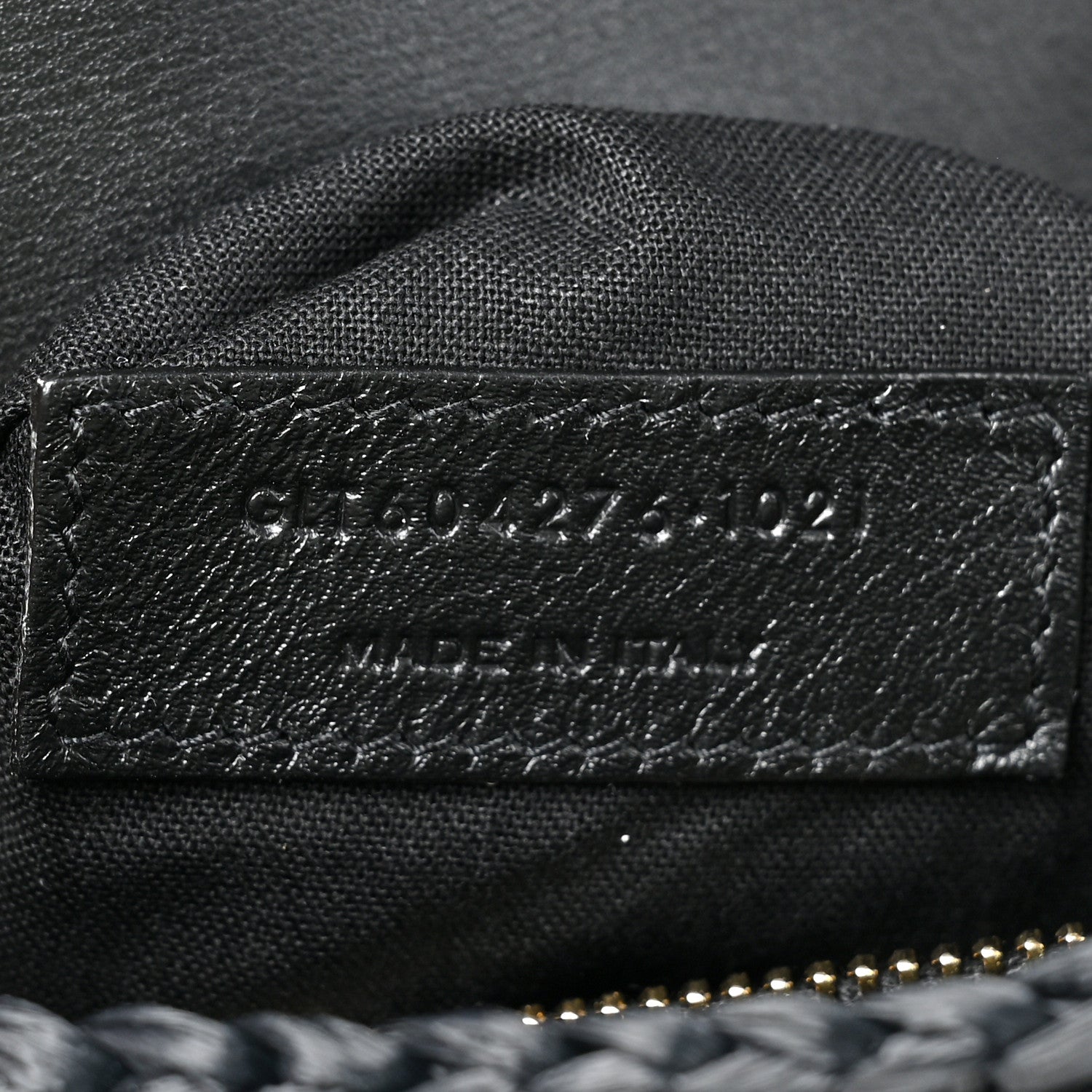 Saint Laurent Raffia Monogram Tassel Kate 99 Black 7 of 10