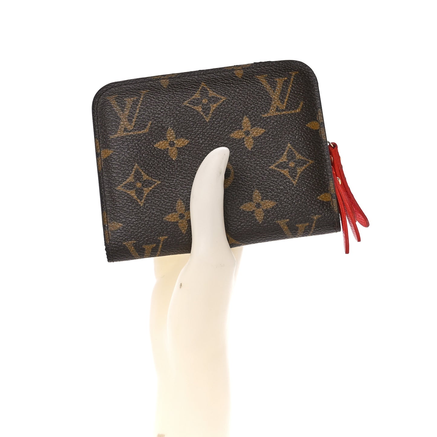 Monogram Insolite Coin Purse Wallet Red