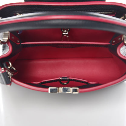 Louis Vuitton Taurillon Capucines BB Cobalt Fuchsia 6 of 10