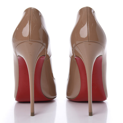 Christian Louboutin Patent So Kate 120 Pumps 37 Nude 6 of 13