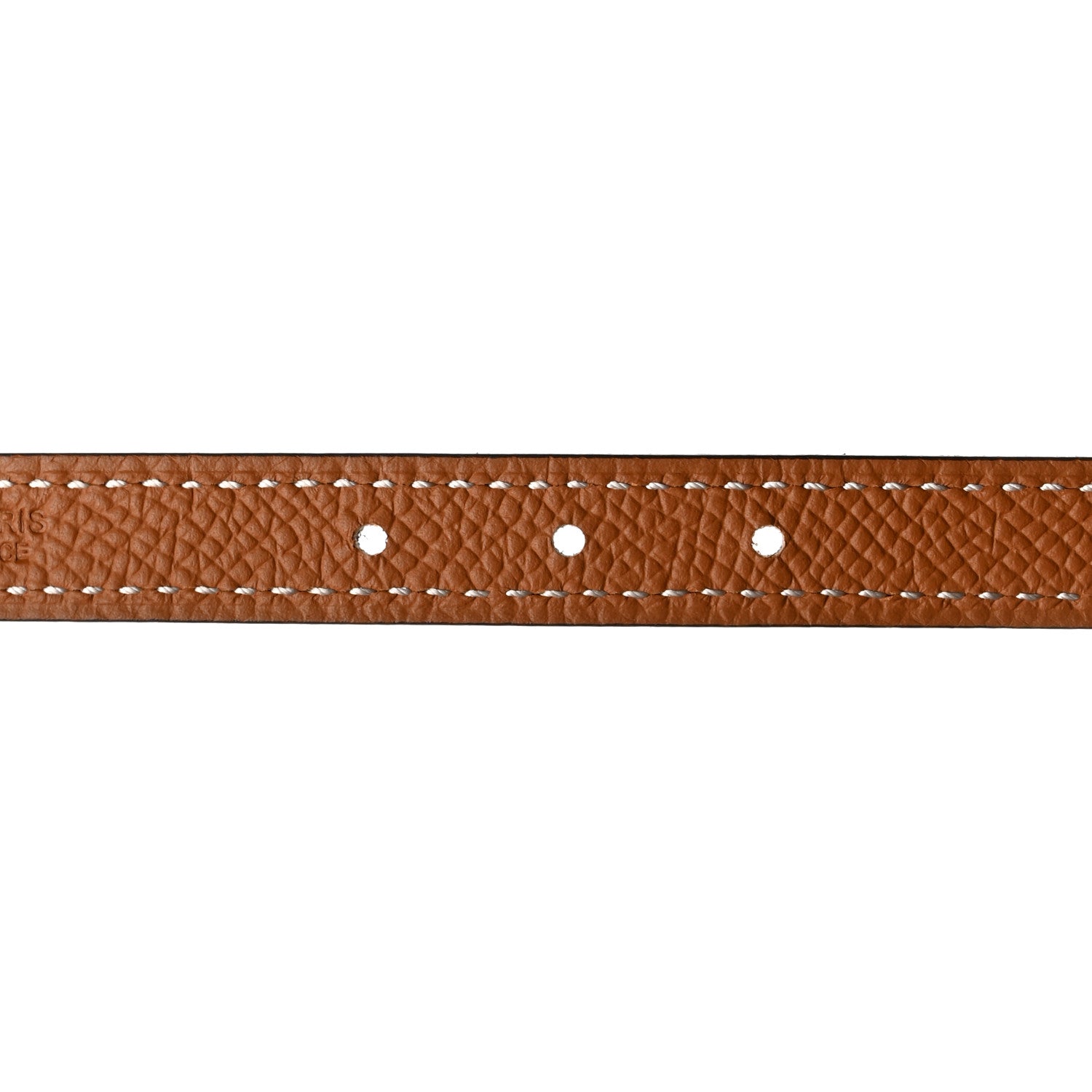Hermes Swift Epsom 13mm H Torsade Belt 75 30 Black Gold 4 of 7
