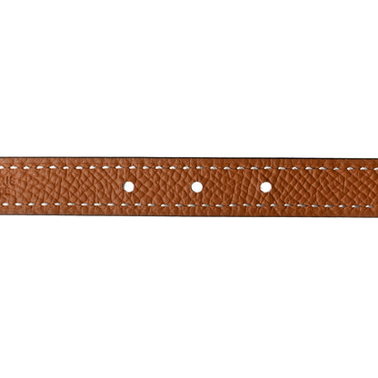 Hermes Swift Epsom 13mm H Torsade Belt 75 30 Black Gold 4 of 7