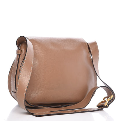 Chloe Calfskin Medium Marcie Round Crossbody Bag Nut 3 of 8