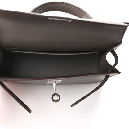 Hermes Epsom Mini Kelly Sellier 20 Etain 5 of 9