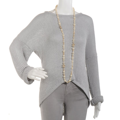 Chanel Pearl CC Long Necklace Gold 2 of 6