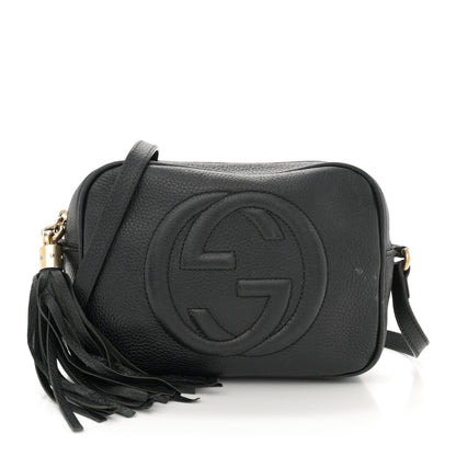 Gucci Pebbled Calfskin Small Soho Disco Bag Black 1 of 20