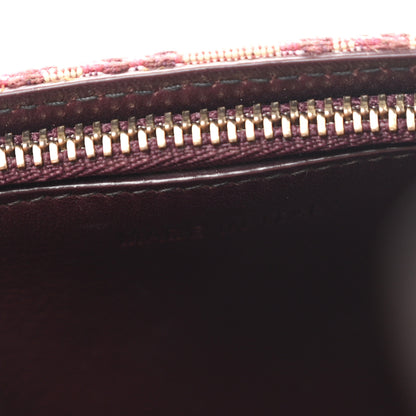 Christian Dior Oblique Saddle Belt Bag Bordeaux 8 of 11