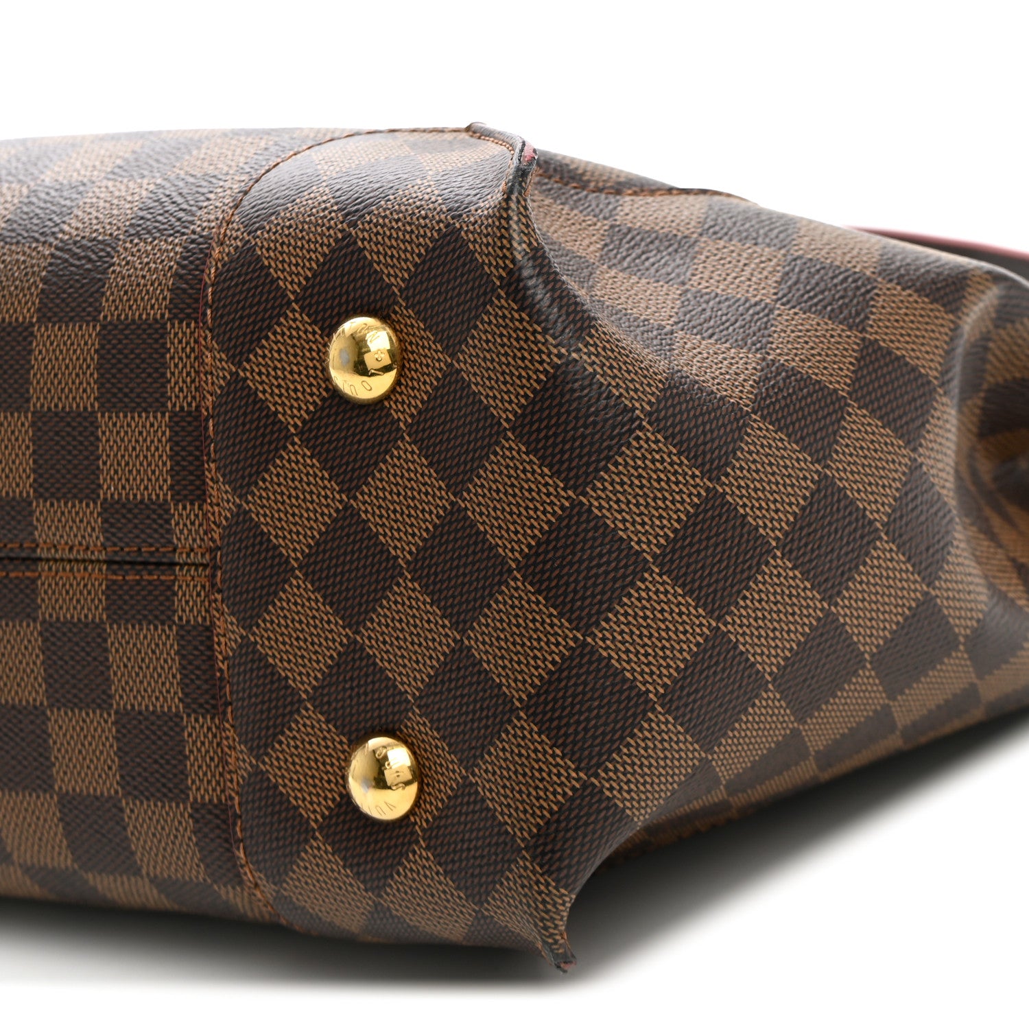 Louis Vuitton Damier Ebene Caissa Hobo Cherry 8 of 9