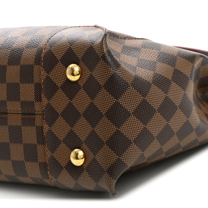 Louis Vuitton Damier Ebene Caissa Hobo Cherry 8 of 9