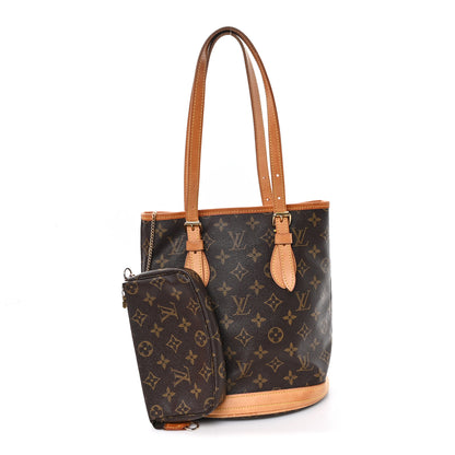 Louis Vuitton Monogram Petit Bucket 23 3 of 12