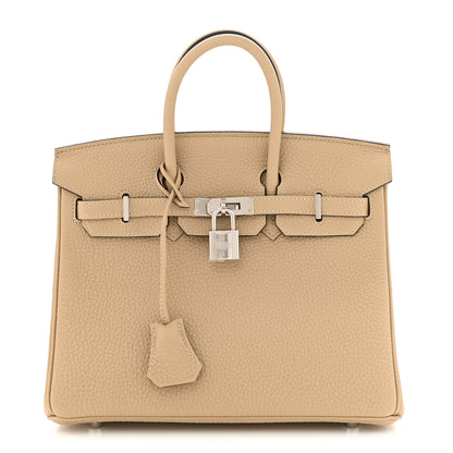 Hermes Togo Birkin 25 Trench 1 of 11