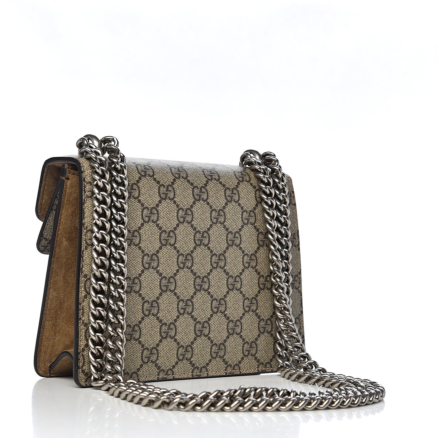 GG Supreme Monogram Mini Dionysus Shoulder Bag Taupe
