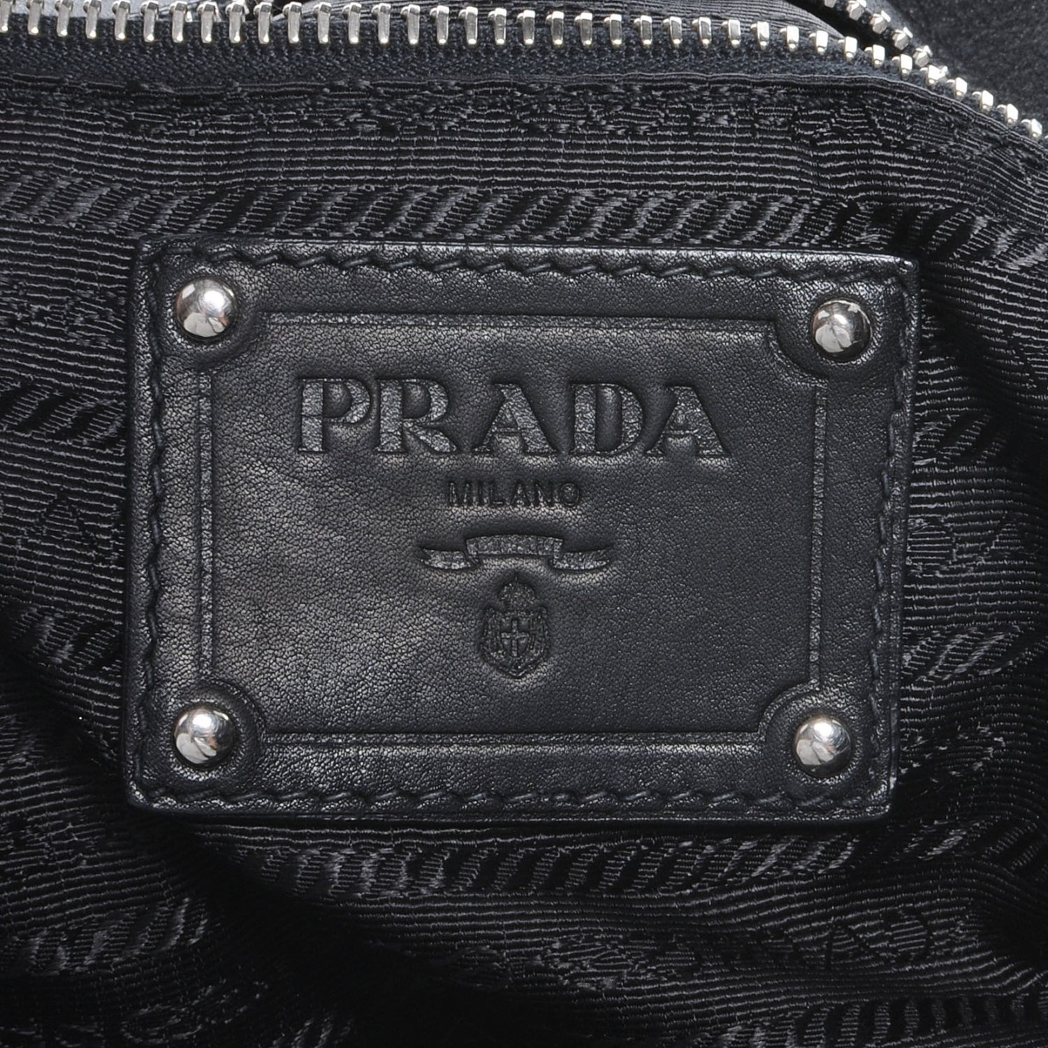 Prada Soft Calf Shopping Tote Nero Black 6 of 8