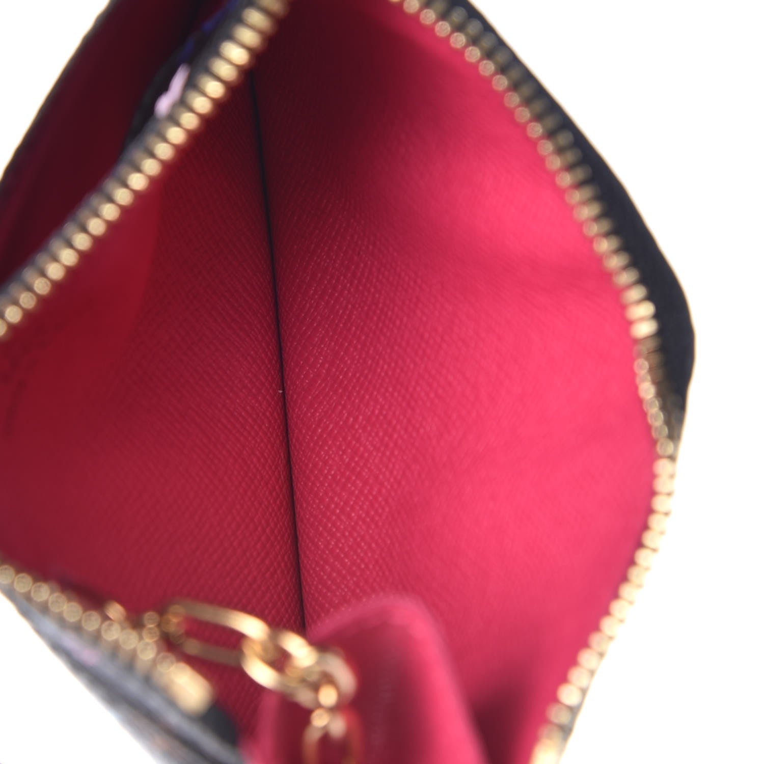 Louis Vuitton Monogram Multicolor Key Pouch Black Grenade 5 of 7