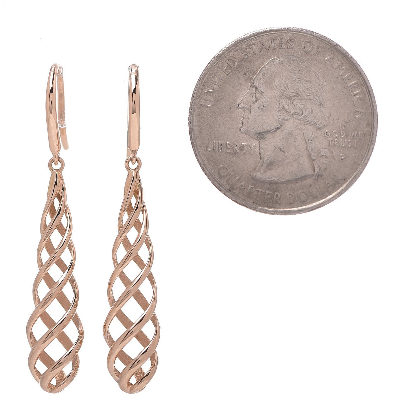 18K Rose Gold Paloma's Venezia Luce Earrings