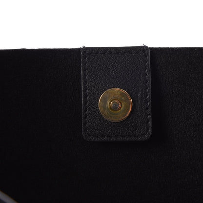 Saint Laurent Calfskin Large Shopping Tote Black 13 of 13