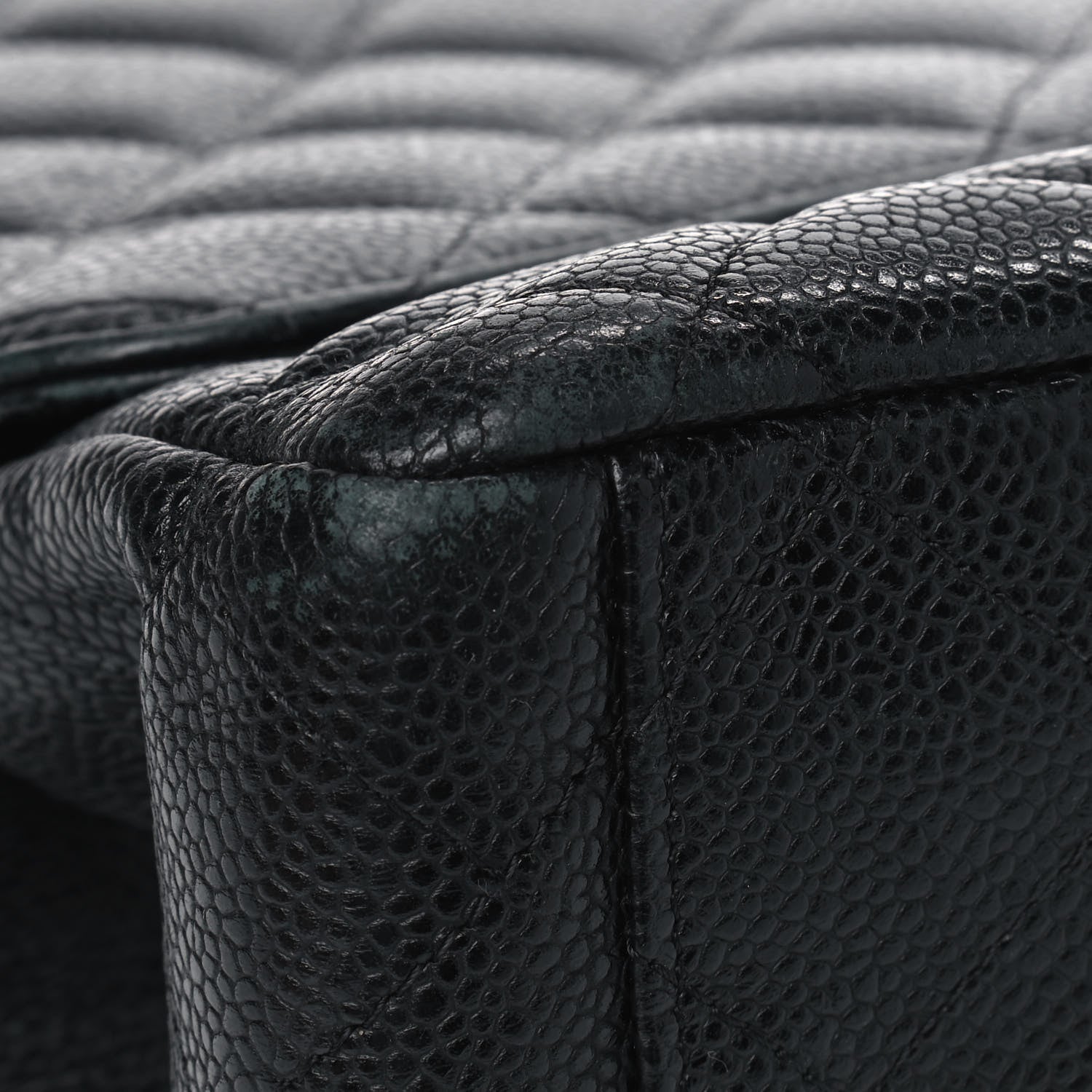 Chanel Caviar Quilted Maxi Single Flap Black 7 of 10