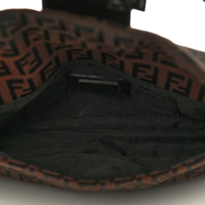 Fendi Zucchino Mini Baguette Brown 4 of 13