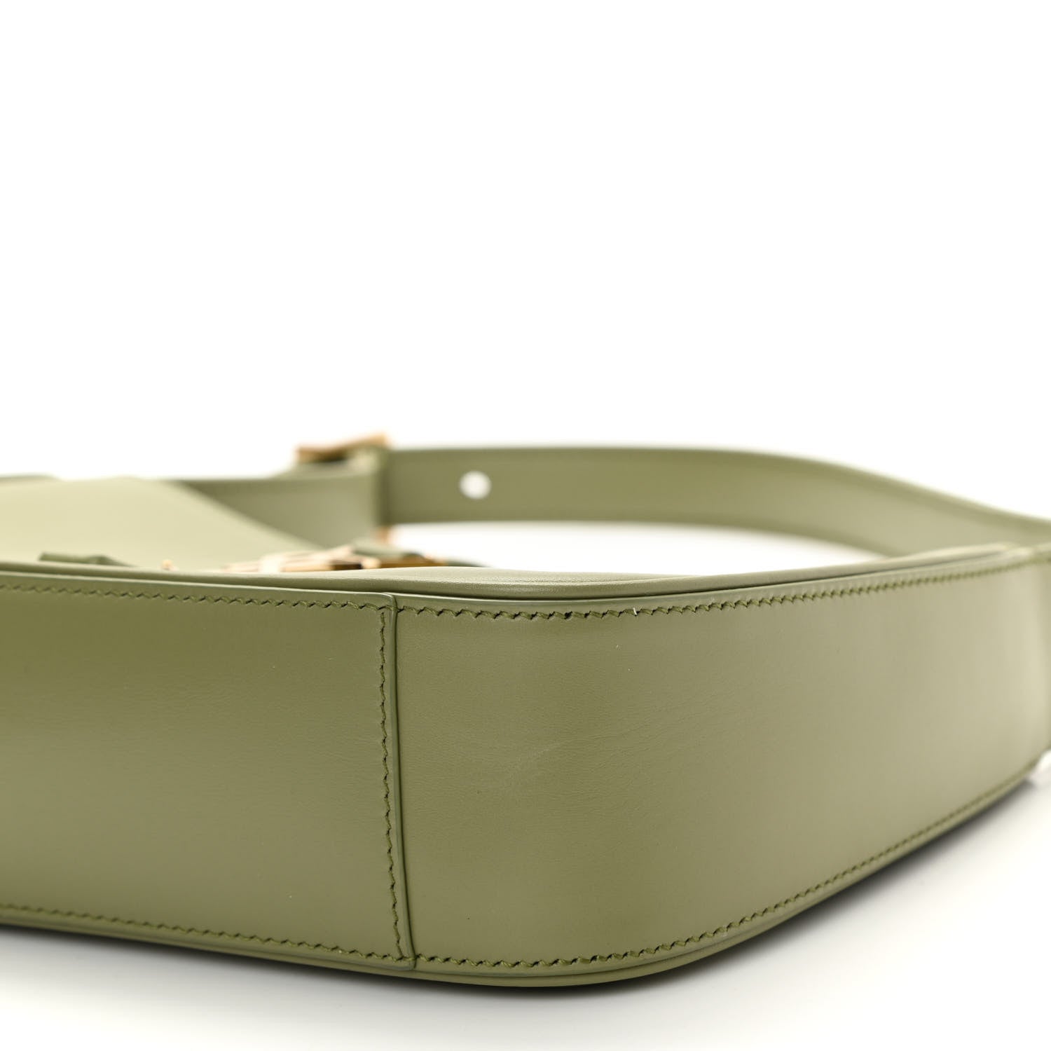Saint Laurent Smooth Calfskin Le 5 A 7 Hobo Pistache 11 of 13