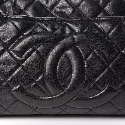 Chanel Caviar Quilted Timeless CC Soft Tote Black 8 of 12